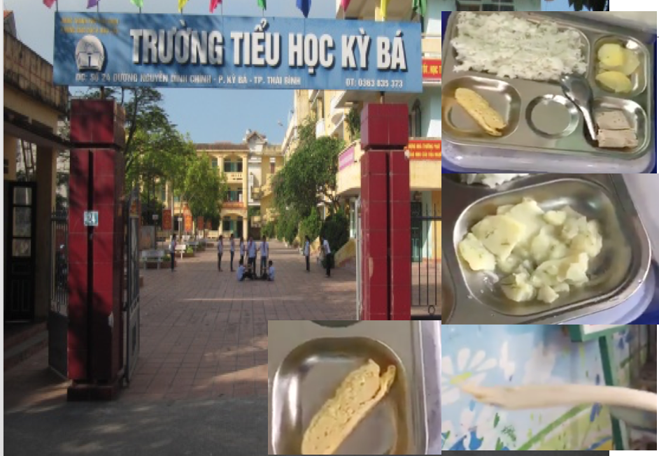 thai binh mieng cha cho bua an trua cua hoc sinh mong nhu to giay