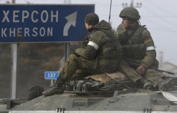 Quân đội Nga tuyên bố kiểm soát hoàn toàn khu vực Kherson của Ukraine