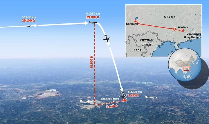 Máy bay Trung Quốc gặp nạn: Bị vỡ nát, không thấy dấu hiệu người sống sót - 4