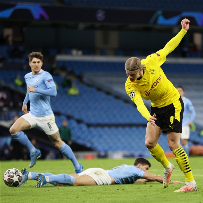 Kết quả Champions League: Haaland tịt ngòi, Dortmund thua sát nút Man City - 2