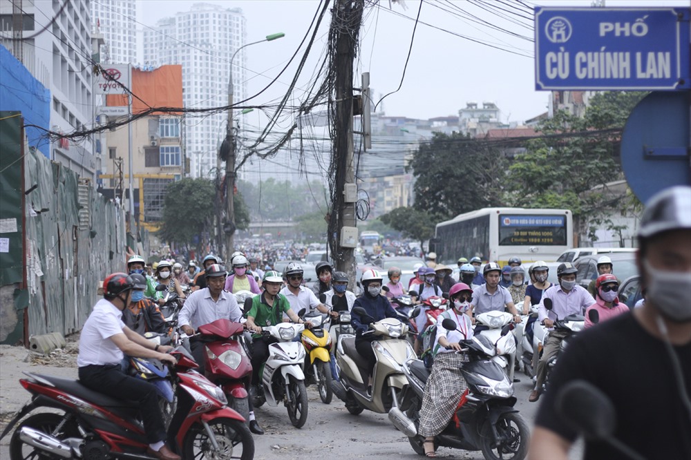 ngay dau di lam sau nghi le nhieu tuyen duong thu do ken dac