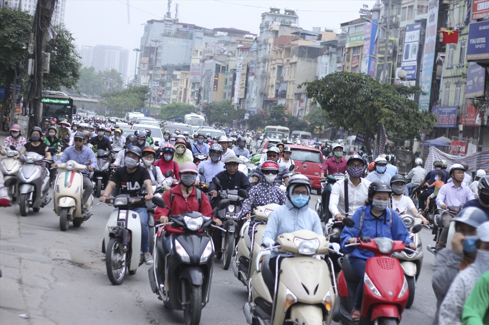 ngay dau di lam sau nghi le nhieu tuyen duong thu do ken dac