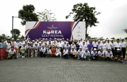 So kè từng điểm gậy, golfer Kim Sung Guk giành chiến thắng kịch tính