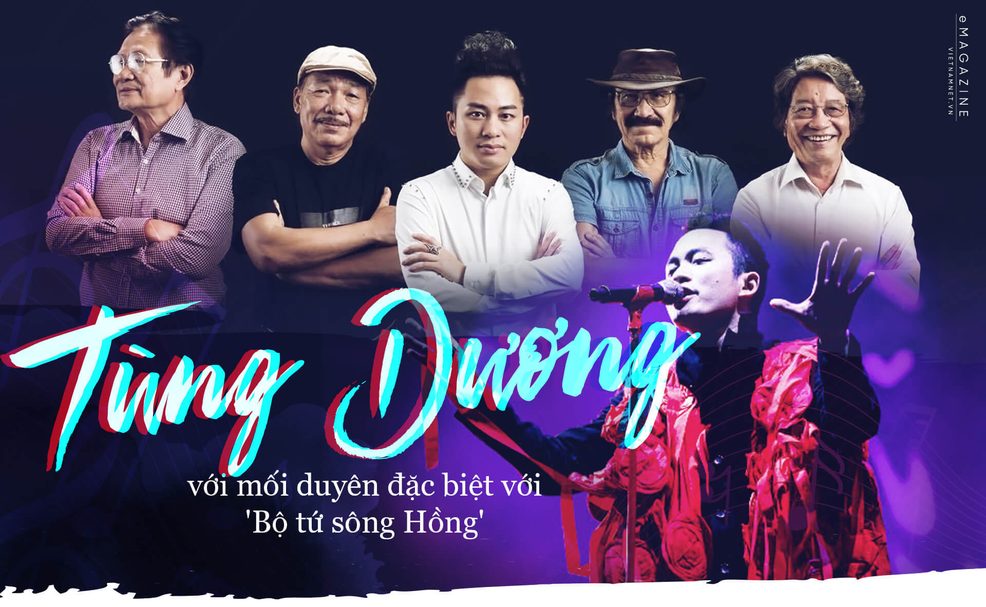 tung duong va moi duyen dac biet voi bo tu song hong