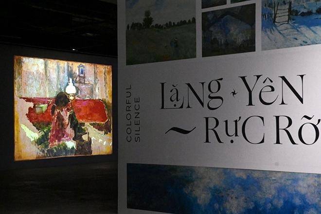 “Ngoài” và “trong” ở triển lãm của Claude Monet và Pierre Bonnaer tại VCCA
