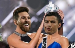 dan mang thi nhau che anh messi va ronaldo dat tay nhau roi world cup