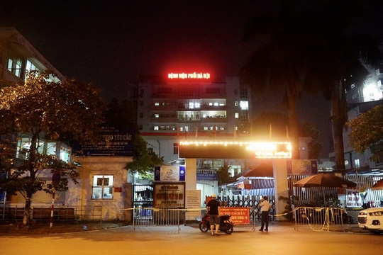 Bệnh viện phổi Hà Nội đã được phong tỏa