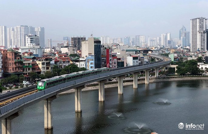 anh tau duong sat tren cao cat linh ha dong chay thu tren pho ha noi