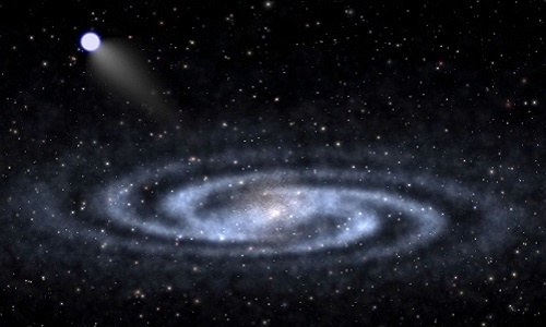 Ngôi sao bay hơn 1.000 km/h sau khi "trốn" khỏi siêu hố đen