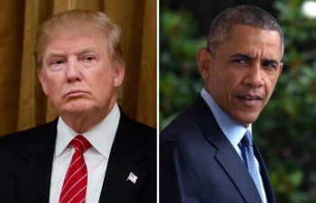 Bị Obama chê thiếu kĩ năng làm Tổng thống, ông Trump đáp trả