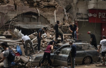 Tòa án Lebanon bắt giữ thêm 2 đối tượng liên quan đến vụ nổ tại Beirut