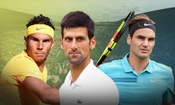Cuộc đua khốc liệt của Federer, Nadal và Djokovic