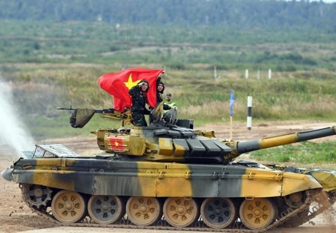 Đội tuyển xe tăng Việt Nam lọt vào chung kết Tank Biathlon - 1