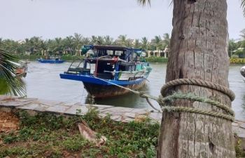 Bão số 5 đang áp sát đất liền, gần 3.000 ngư dân Quảng Nam còn ở ngoài khơi
