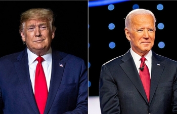 Trump, Biden lọt top 100 người ảnh hưởng nhất thế giới