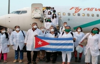 Đoàn bác sĩ Cuba được đề cử giải Nobel Hòa bình
