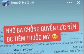 Phạt cô gái bịa chuyện tiêm vaccine COVID-19 "nhờ ba chồng quyền lực"