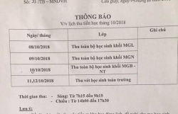 be 11 thang tuoi bi can khap mat nhom tre mam non hoat dong chui