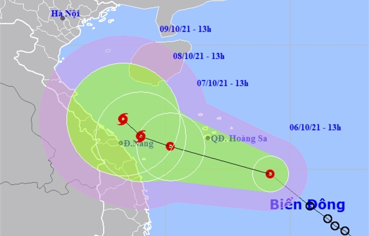 Khả năng xuất hiện liên tiếp 2 cơn bão trong vài ngày tới trên Biển Đông