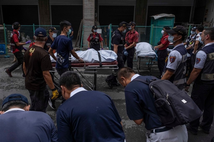 Cháy tòa nhà Đài Loan, 46 người chết trong biển lửa - 3