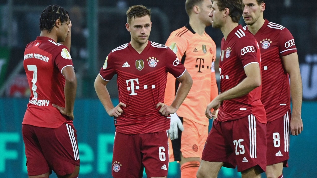 Bayern nhận thảm bại 0-5 tại Cúp Quốc gia