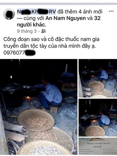 suyt chet vi uong thuoc dong y gia truyen tren mang