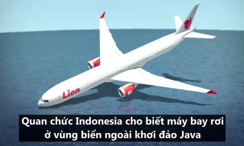 may bay roi o indonesia cung gap su co vai phut sau khi cat canh dem truoc