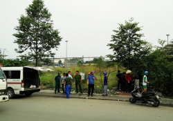 phat hien thi the phu nu nghi bi giet trong ru ng o ninh thuan