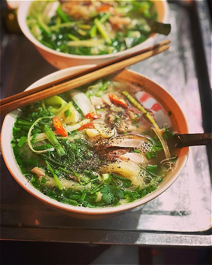 ba pho an dem co tieng o ha noi