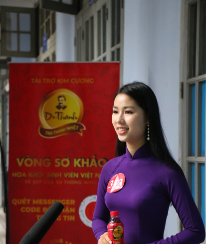 xung xinh ao dai di thi hoa khoi sinh vien viet nam 2018 nu sinh hue gay thuong nho boi ve dep thuan khiet