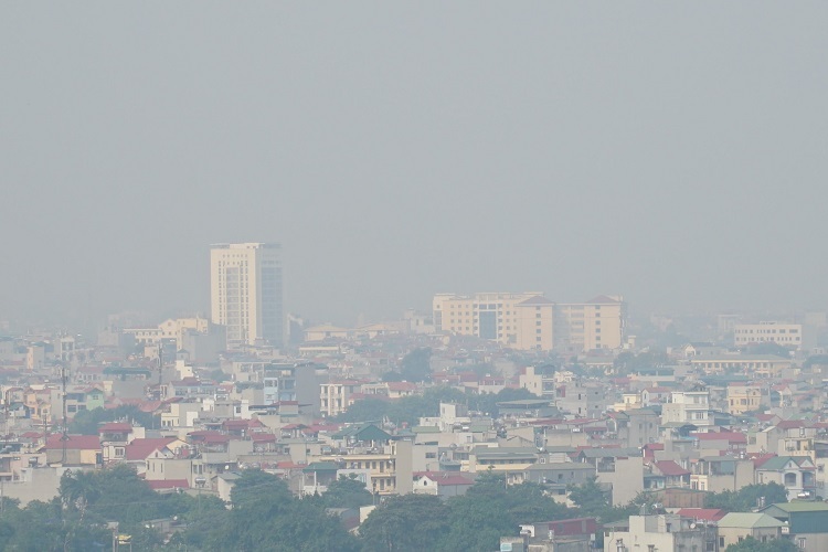 khong khi ha noi o muc nguy hai