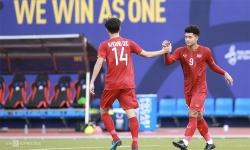 ha duc chinh lap hat trick u22 viet nam thang dam u22 brunei