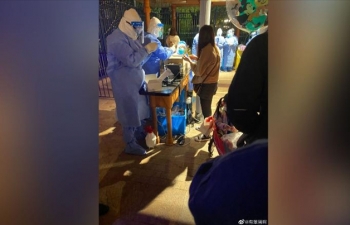 Phát hiện ca COVID-19 ở Disneyland, Trung Quốc xét nghiệm hơn 30.000 người