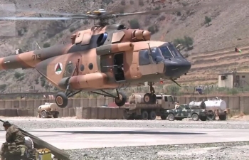 Không quân Afghanistan lần đầu tập trận dưới thời Taliban