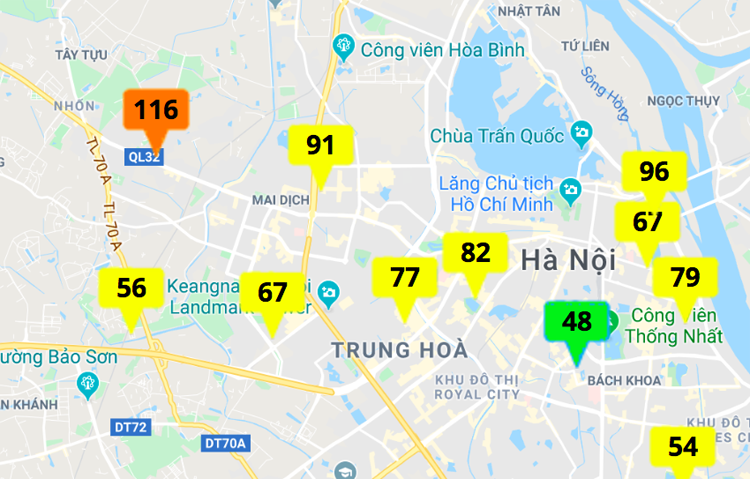 ha noi keu goi toan dan hanh dong vi chat luong khong khi