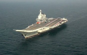 Tàu sân bay Trung Quốc sắp diễn tập trên Biển Đông