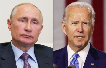 Căng thẳng leo thang, Biden - Putin bất ngờ điện đàm