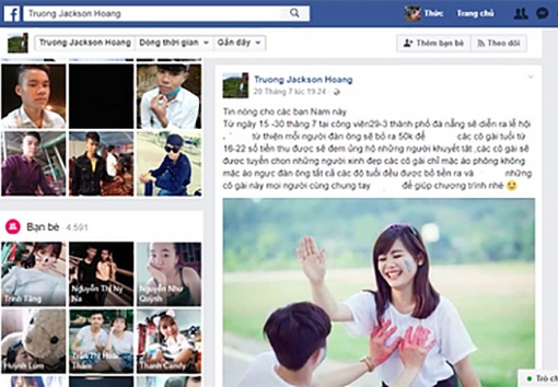 phat 5 trieu dong voi nguoi tung tin so nguc tu thien tren facebook