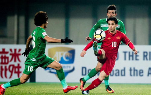 viet nam vs iraq 20h30 ngan chan bong bong han che pham loi