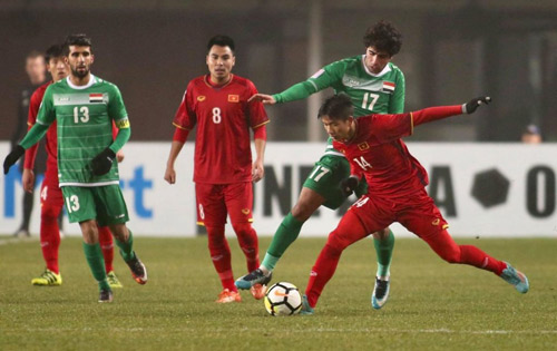 viet nam vs iraq 20h30 ngan chan bong bong han che pham loi