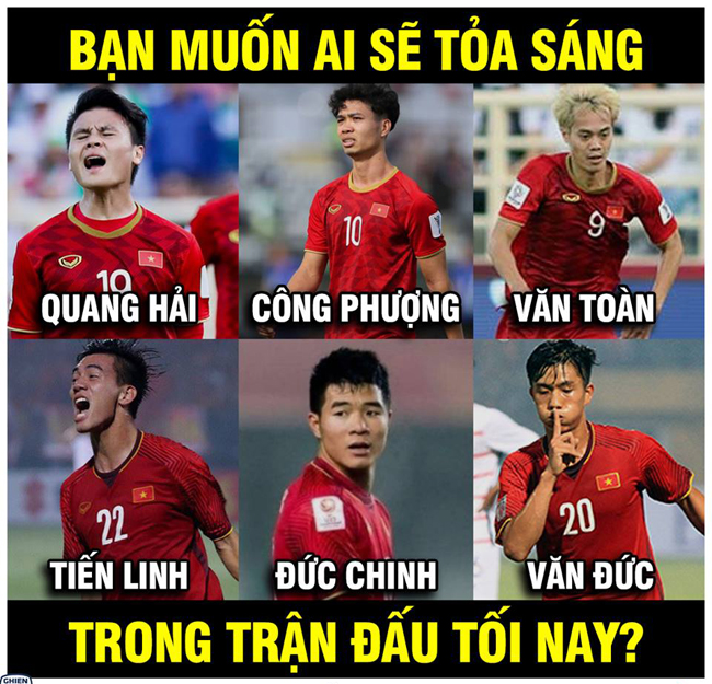 cac cau thu hung huc khi the truoc tran dau giua viet nam va yemen