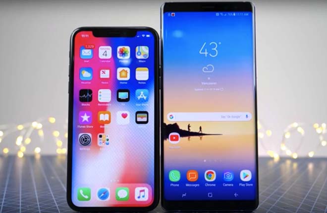 iphone x cu va galaxy note 8 moi may nao tot nhat o muc gia 15 trieu dong