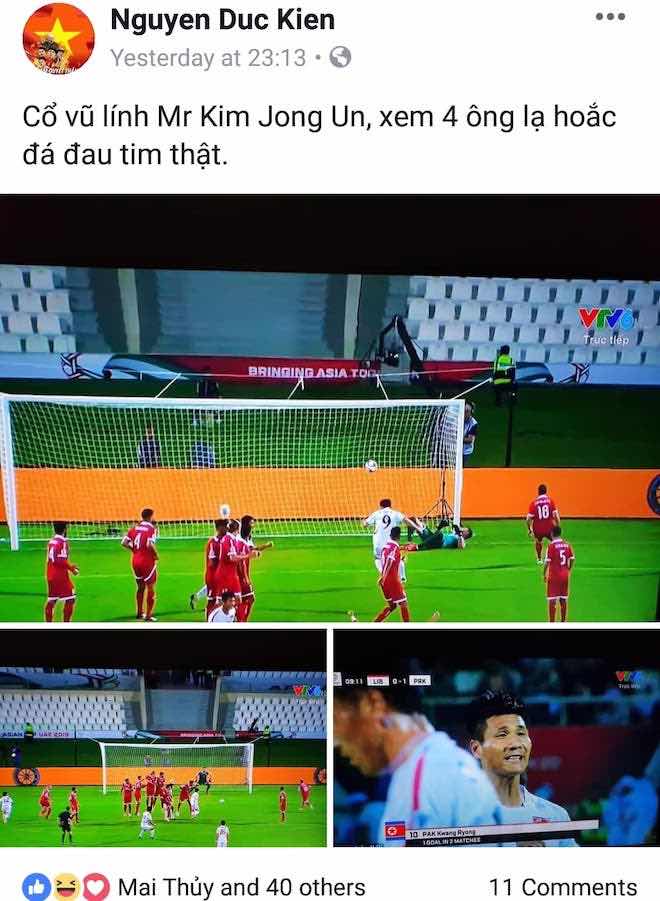 dan mang nghi gi khi viet nam vao vong 18 asian cup 2019