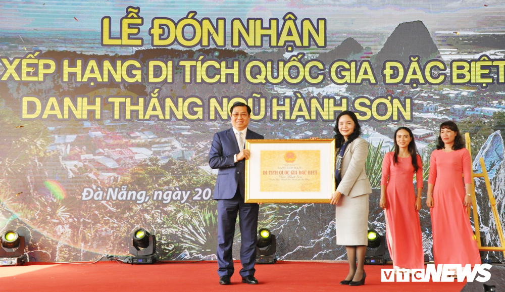 danh thang ngu hanh son da nang duoc xep hang di tich quoc gia dac biet