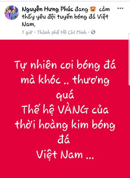 sao viet bi don tim rot nuoc mat vi dt viet nam