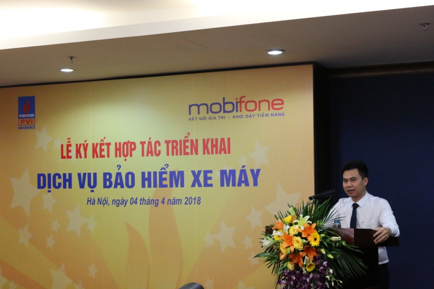 bao hiem pvi va mobifone ra mat dich vu bao hiem xe may cho chu thue bao mobifone