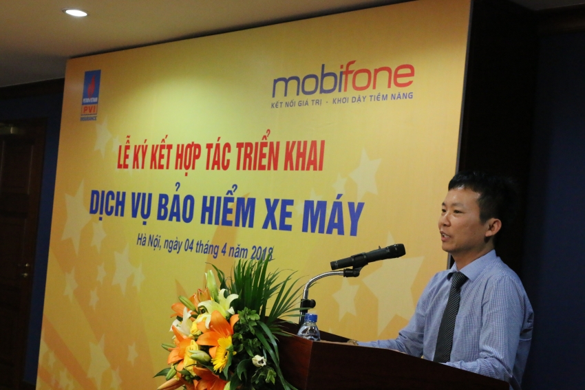 bao hiem pvi va mobifone ra mat dich vu bao hiem xe may cho chu thue bao mobifone