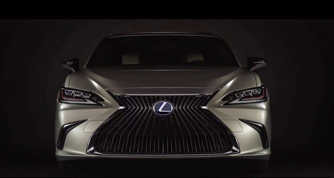 lexus es 2019 lo dien truoc ngay ra mat thiet ke sang trong va dang cap