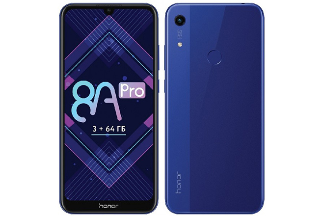 honor 8a pro gay an tuong manh voi thiet ke va gia chat