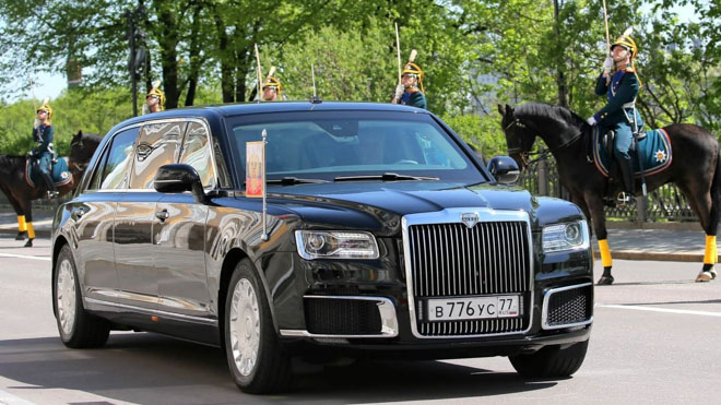 can canh sieu limousine chong dan cua tong thong nga putin